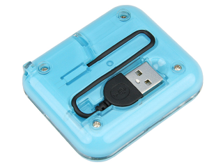 Illustration for article titled USB Memory Card Reader With Compact Mirror. Verdict: Wacky!